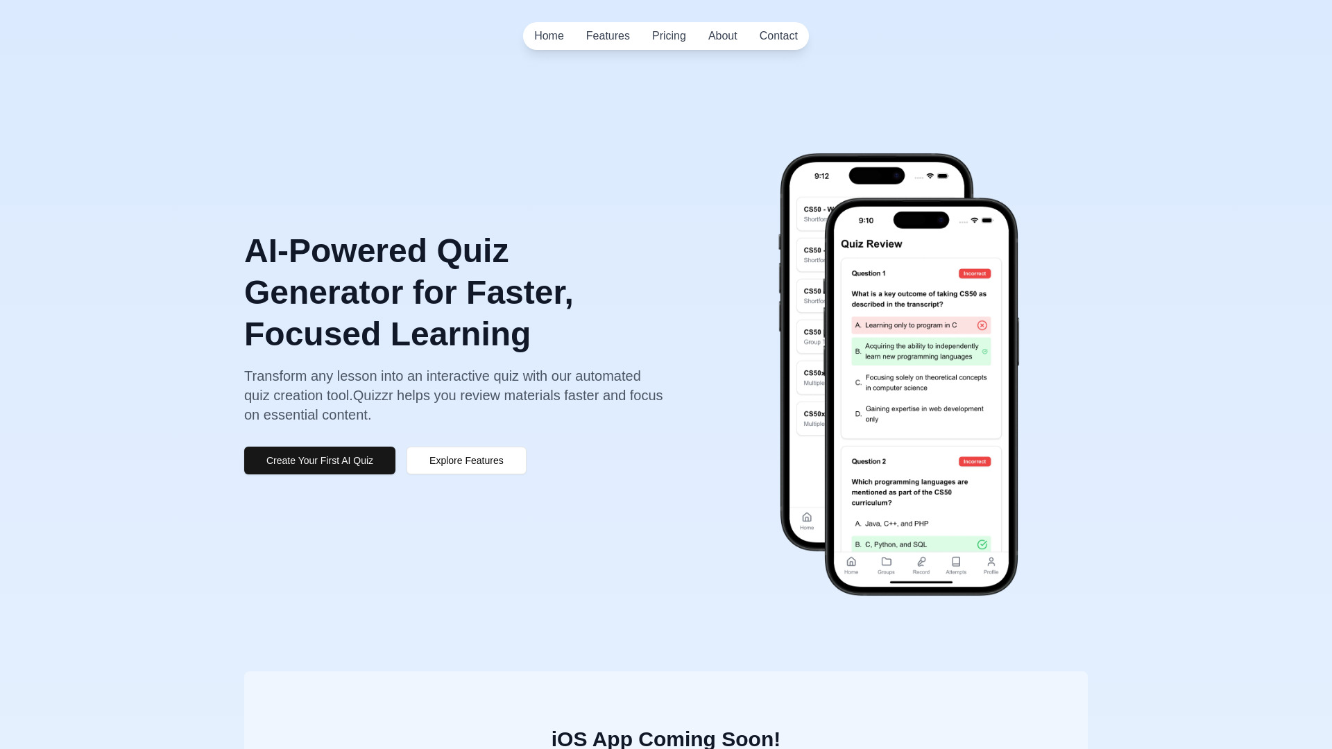 Quizzr.AI logo