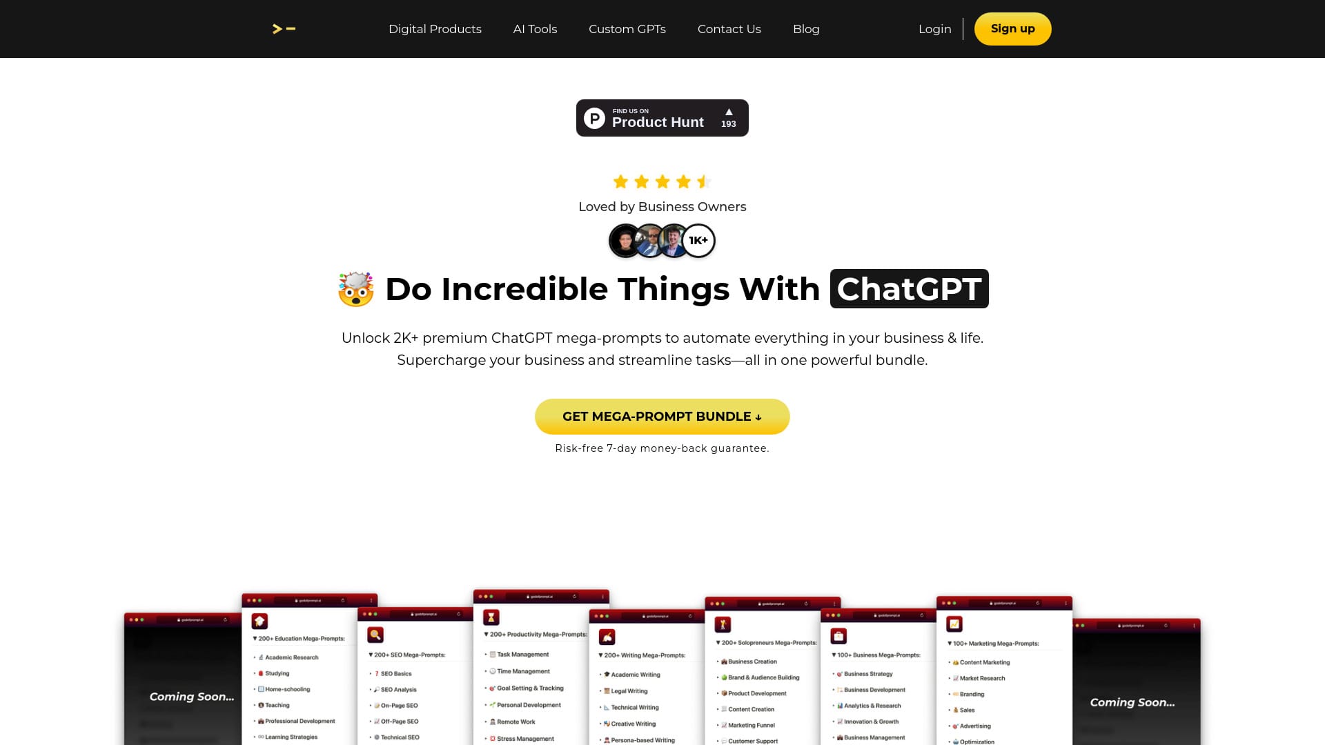 2000+ ChatGPT Mega logo