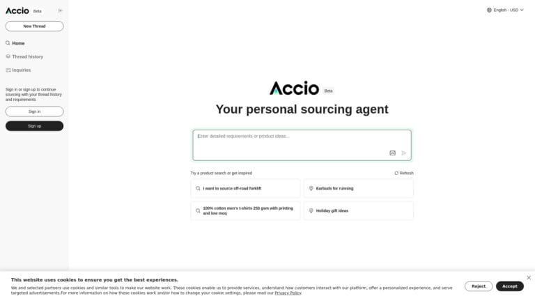Innovative Accio AI Tool Review