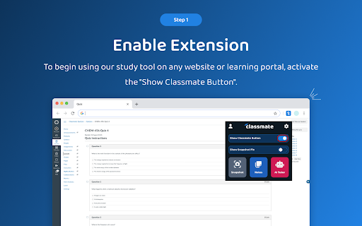 Classmate AI ai chrome extension logo