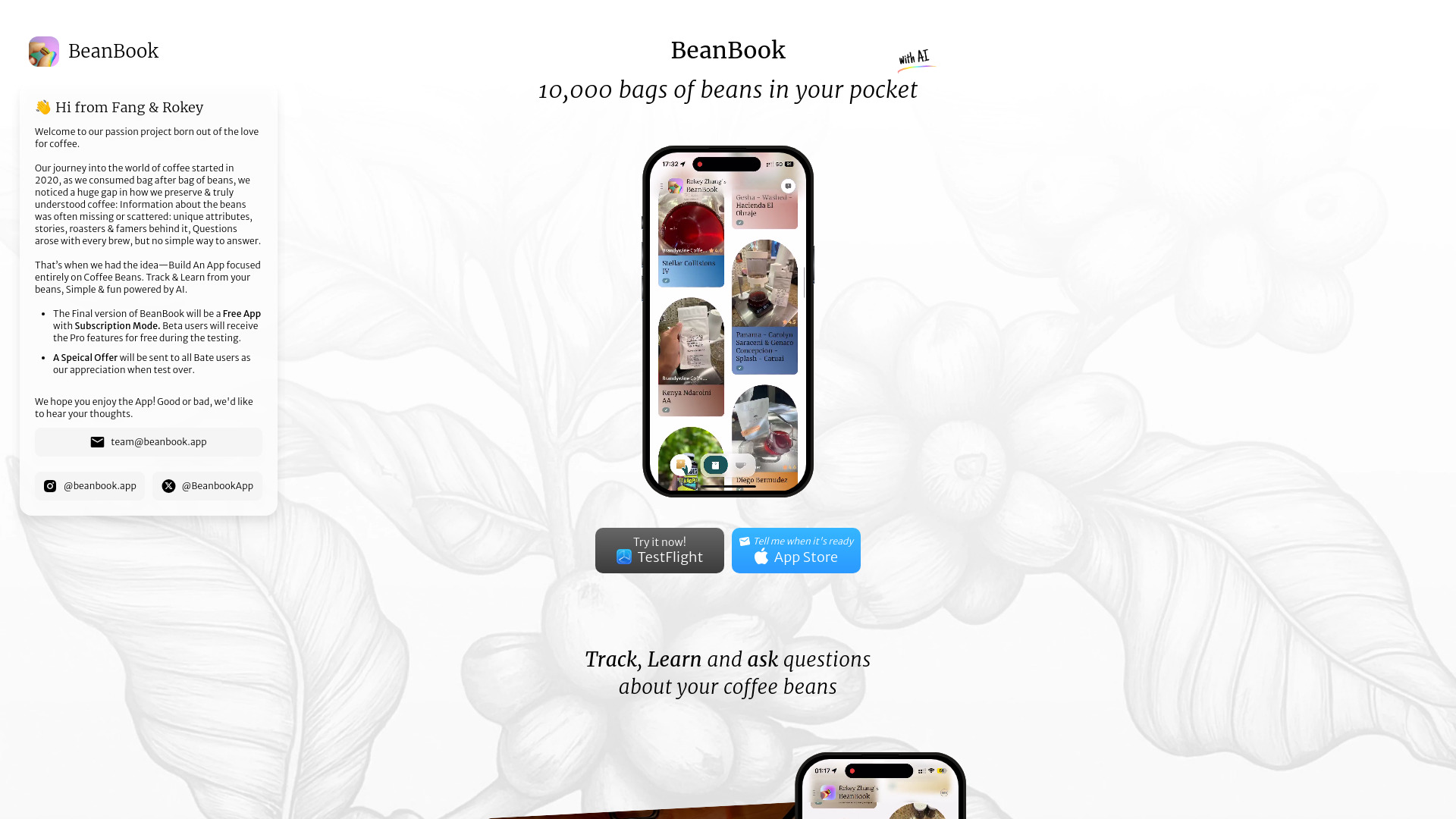 BeanBook logo
