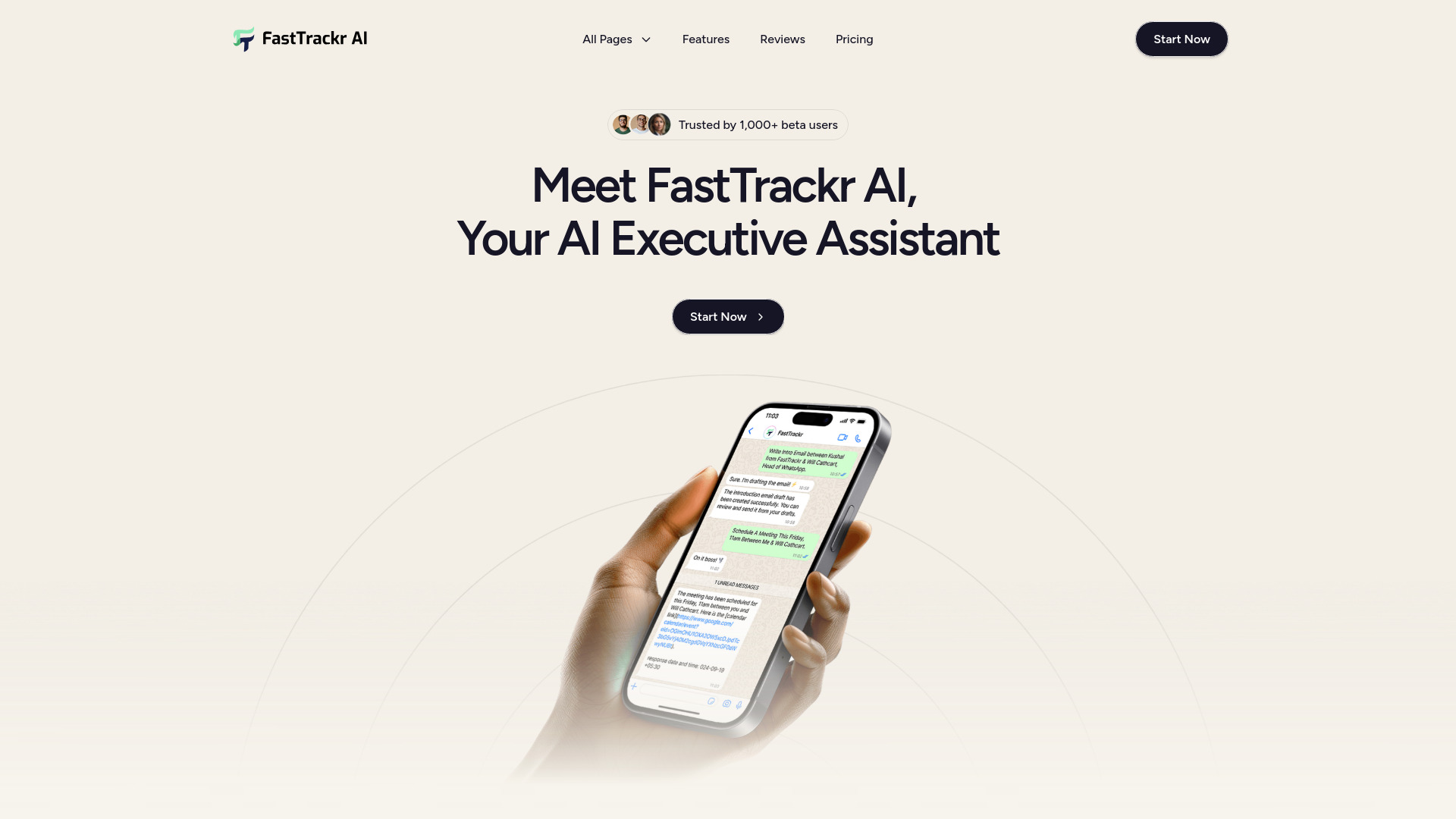 FastTrackr AI logo
