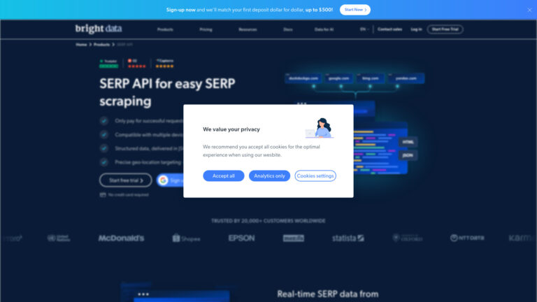 Trending Bright Data Serp Api AI Tool Review