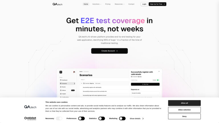 New Qa.tech AI Tool Review