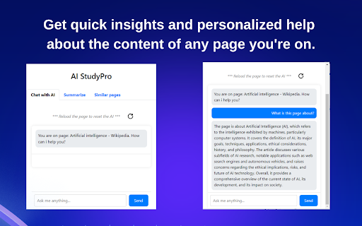 AI StudyPro ai chrome extension logo