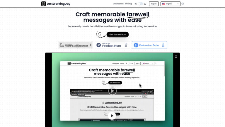 Popular Lastworkingday AI Tool Review