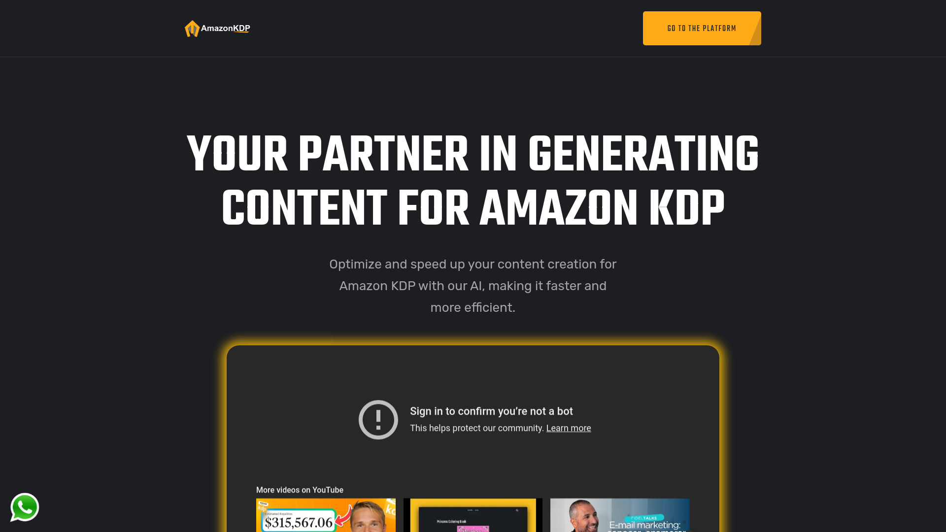 AmazonKDP.Click logo