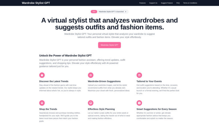 Innovative Wardrobe Stylist Gpt AI Tool Review