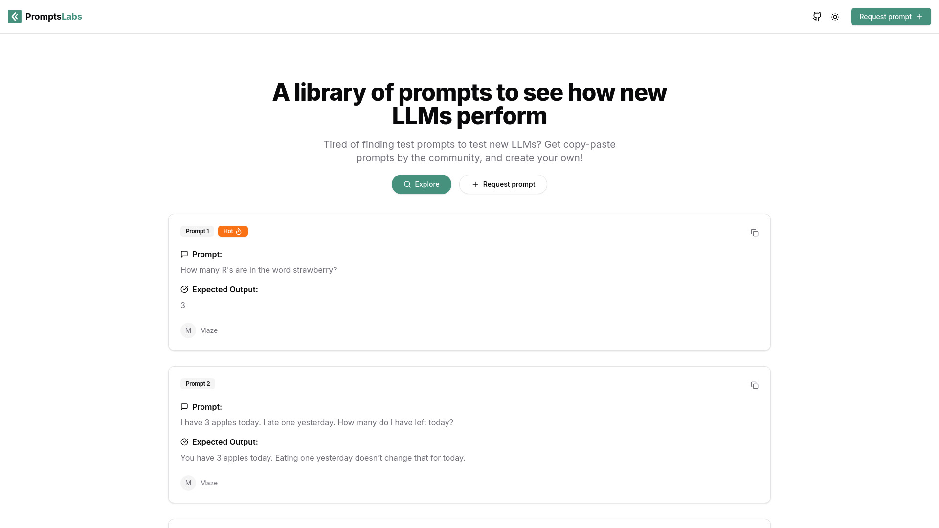PromptsLabs logo