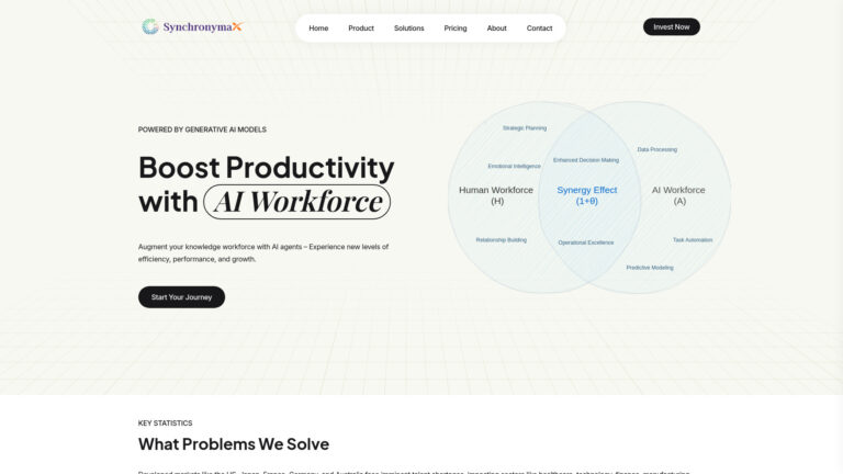 Free Synchronymax AI Tool Review