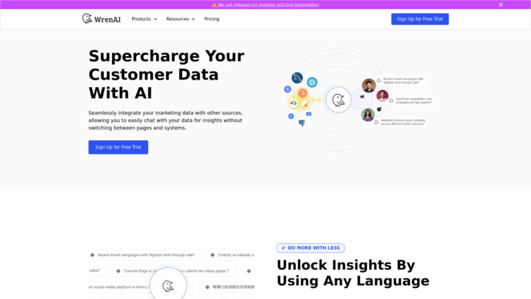 Trending Wren AI Cloud AI Tool Review