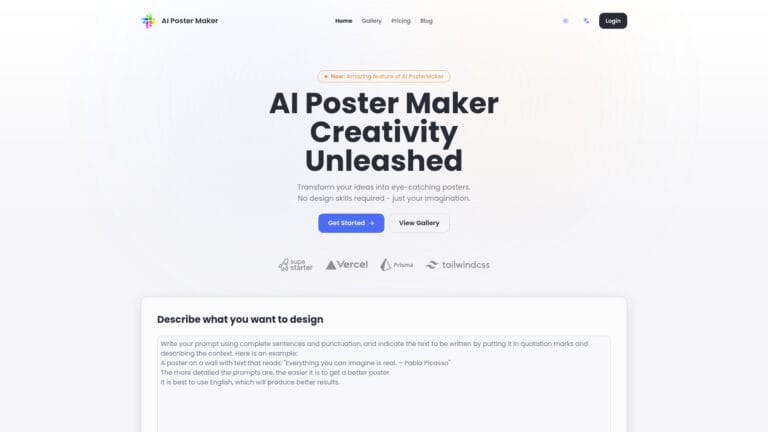 Innovative AI Poster Generator AI Tool Review