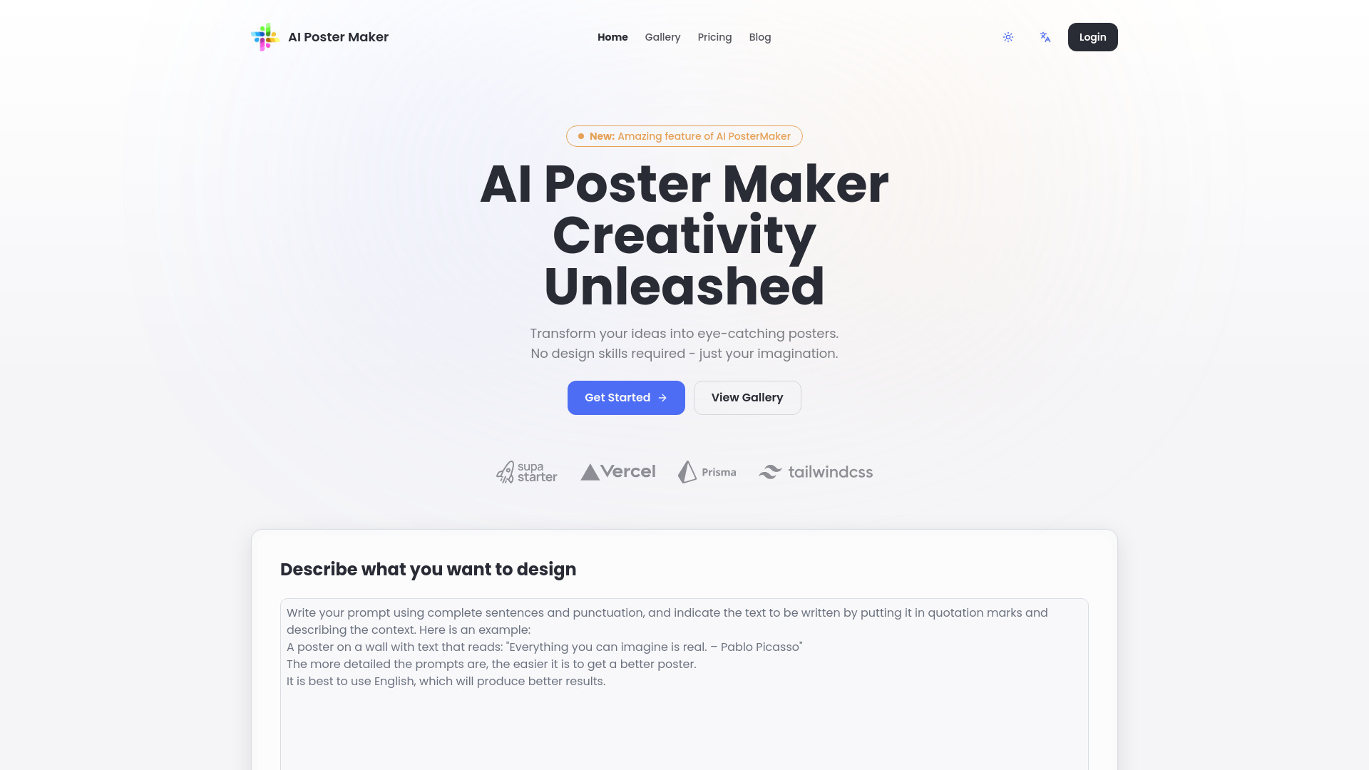 AI Poster Generator logo