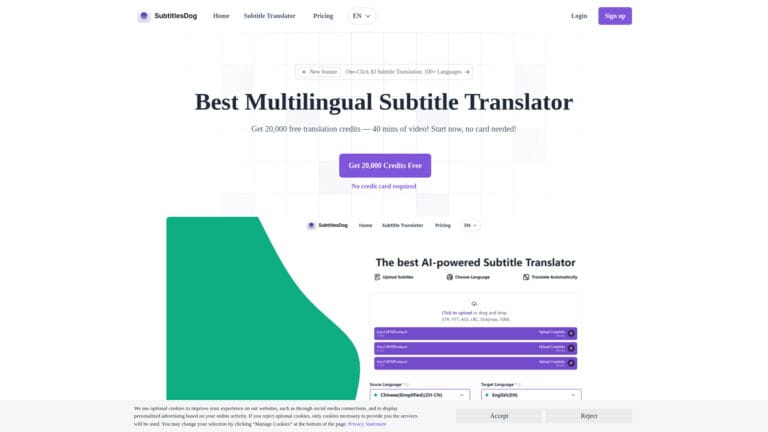 Trending Subtitlesdog AI Tool Review