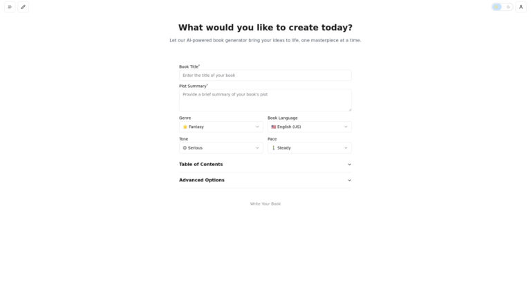 Powerful AI Book Generator AI Tool Review