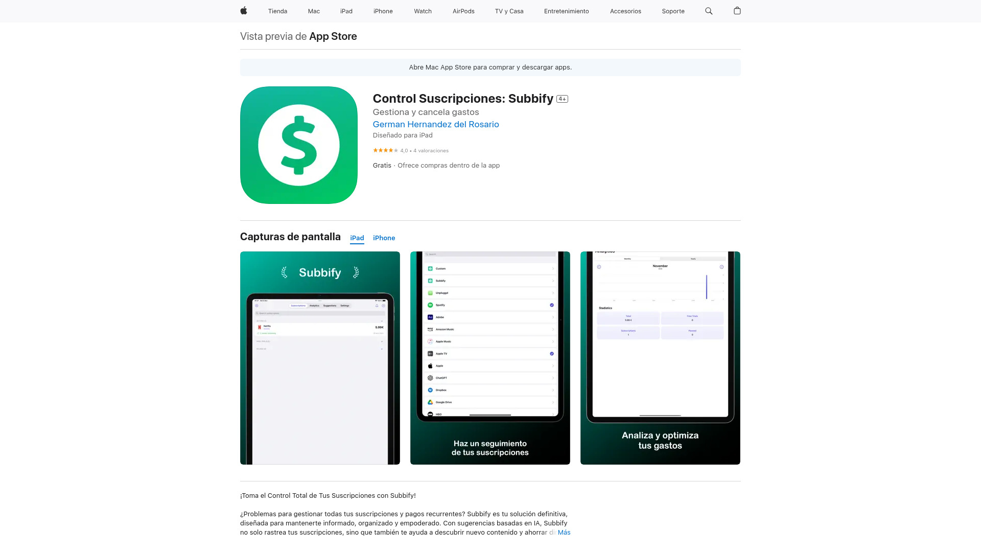 Subbify logo
