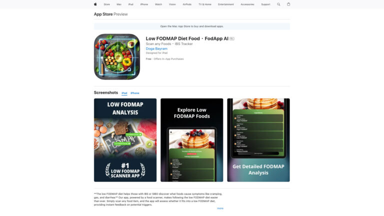 Advanced Fodapp AI AI Tool Review