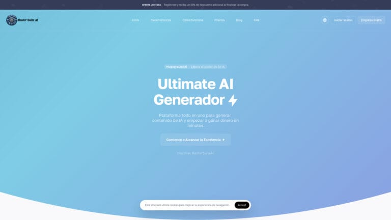 New Mastersuiteai AI Tool Review