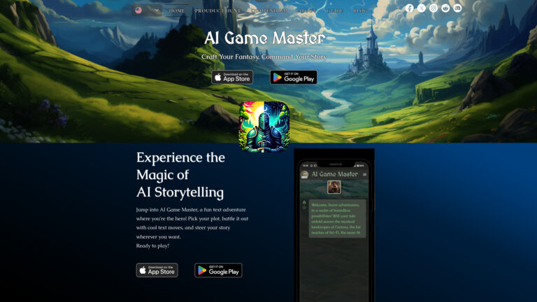 Free AI Game Master AI Tool Review
