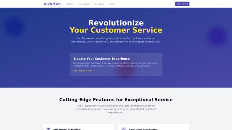 Advanced AI247bot AI Tool Review