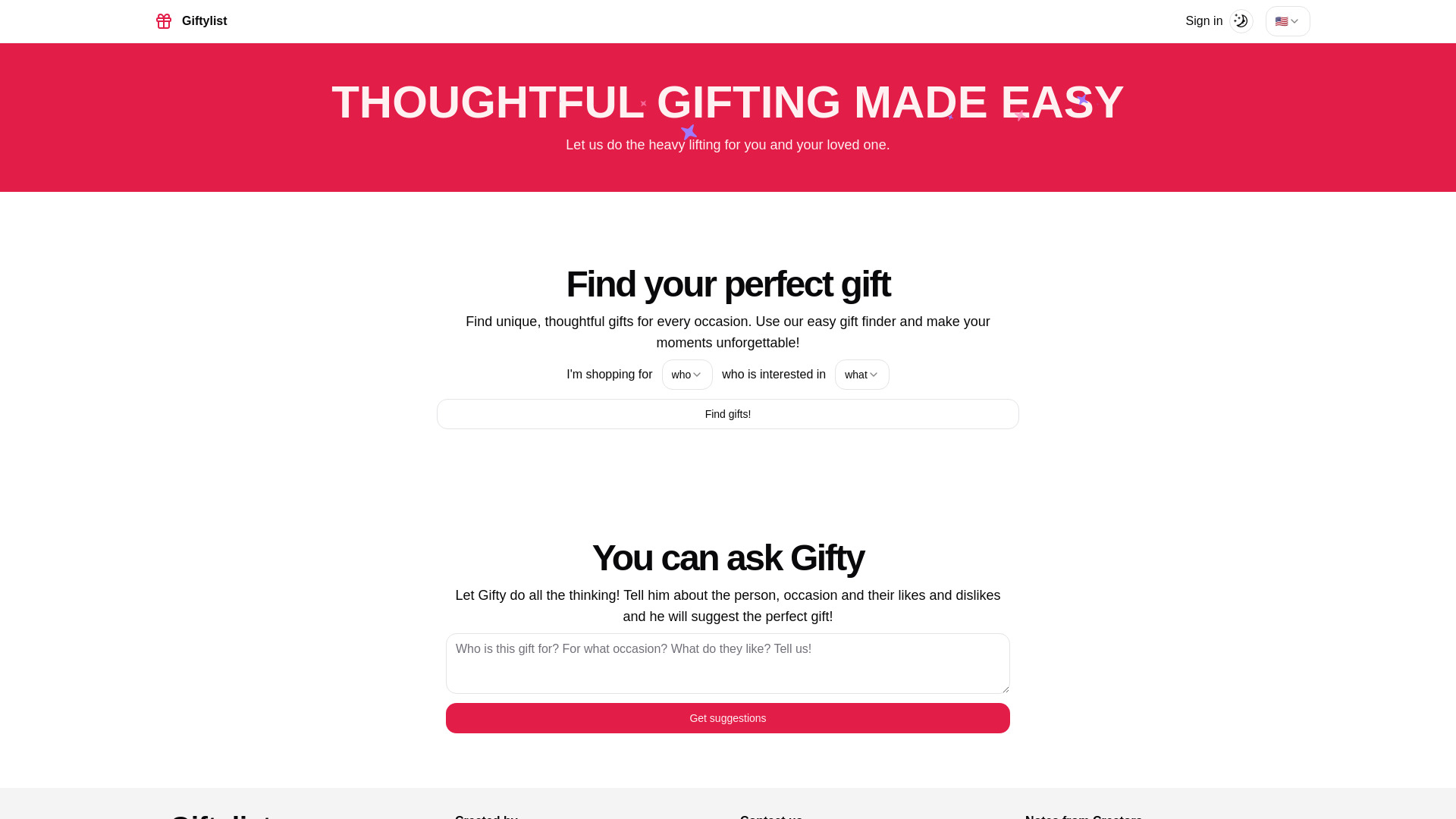 Giftylist logo
