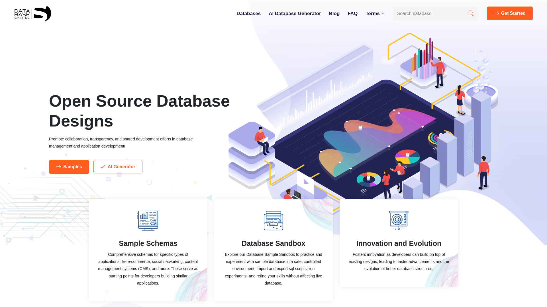 databasesample.com