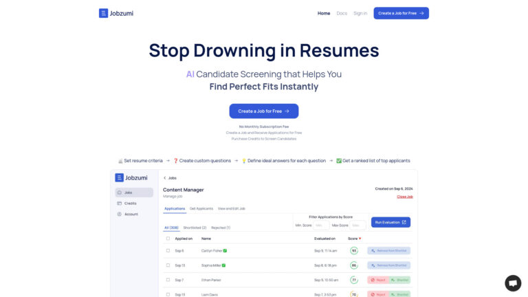 Powerful Jobzumi AI Tool Review
