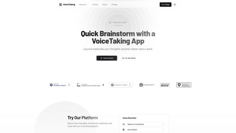Powerful Voicetaking AI Tool Review