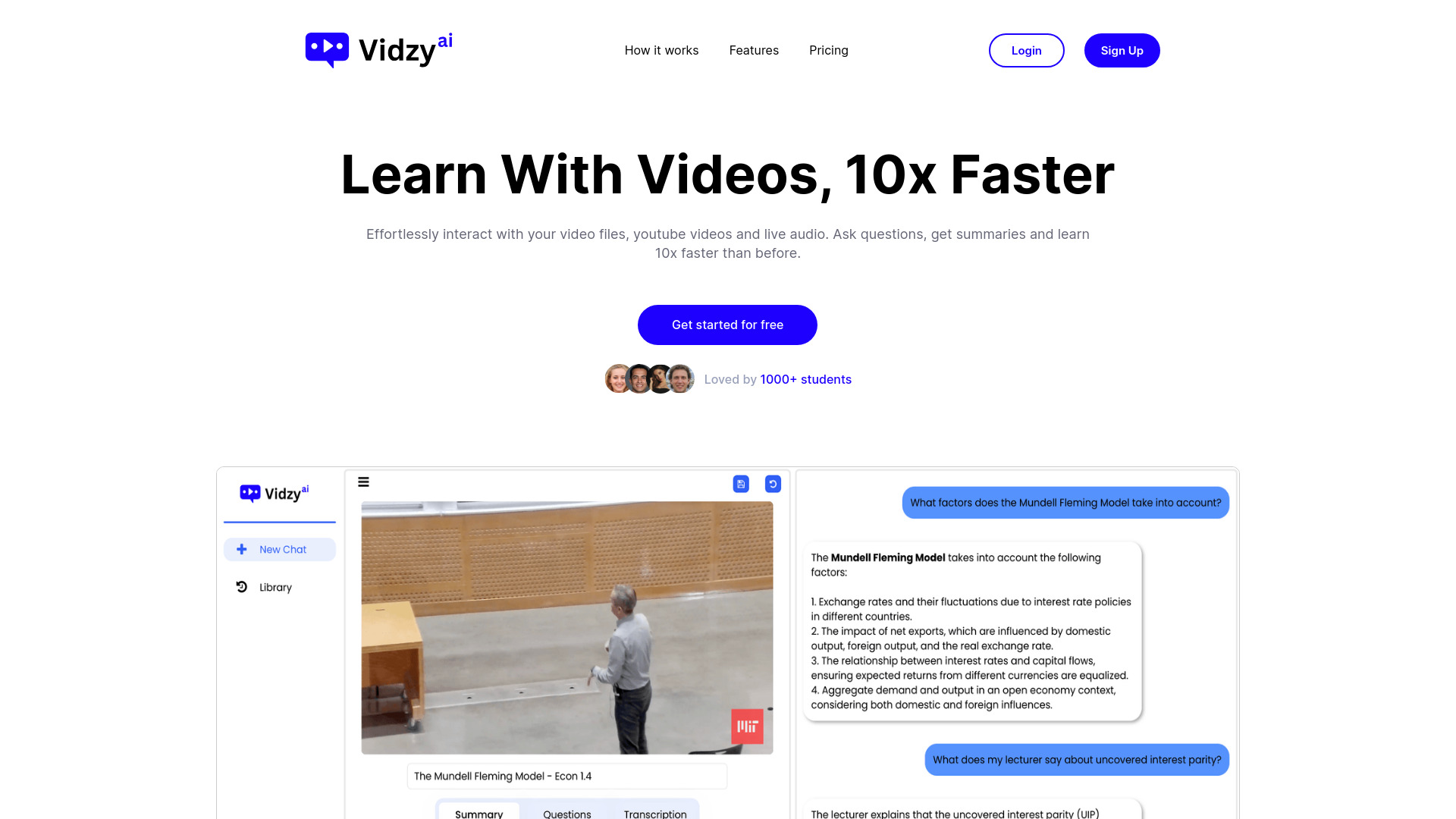 Vidzy AI logo