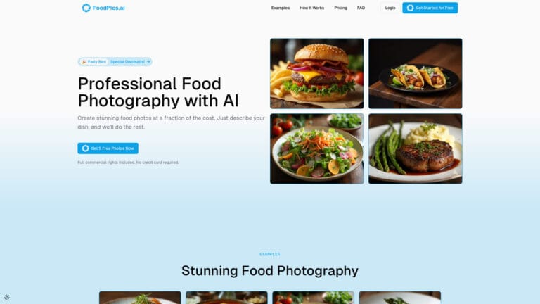 Top Foodpics.ai AI Tool Review