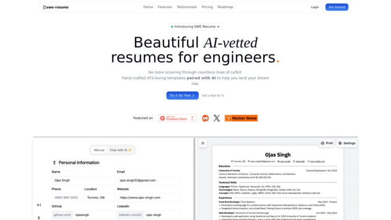 Trending Swe AI Tool Review