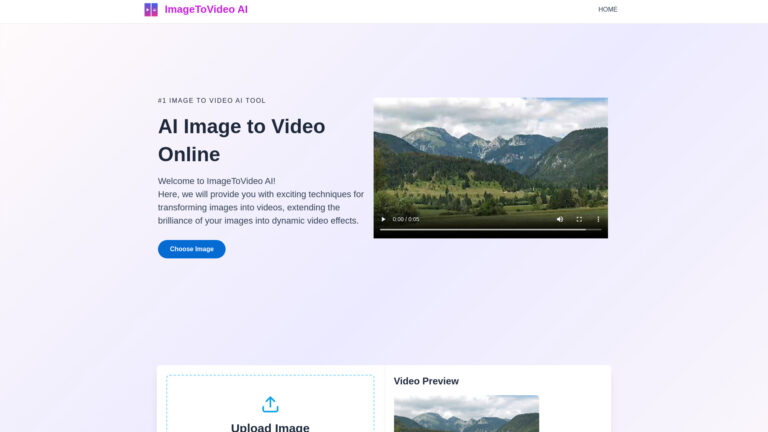 Top Imagetovideo AI AI Tool Review