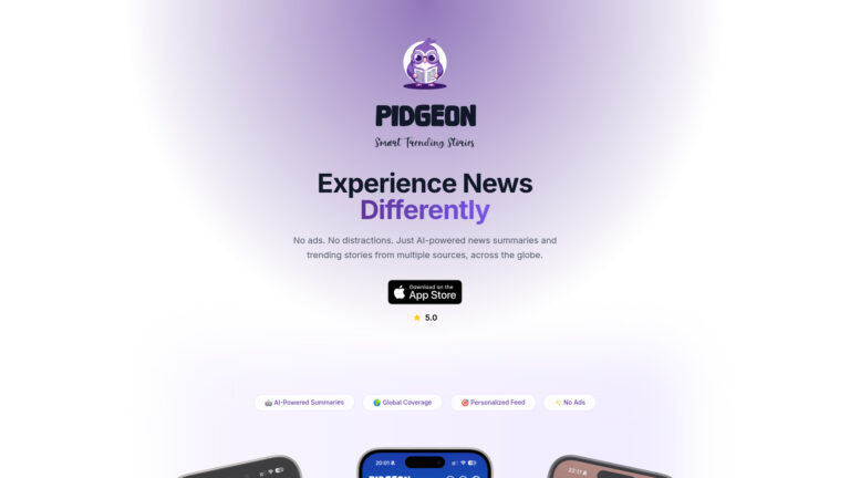 Free Pidgeon AI Tool Review
