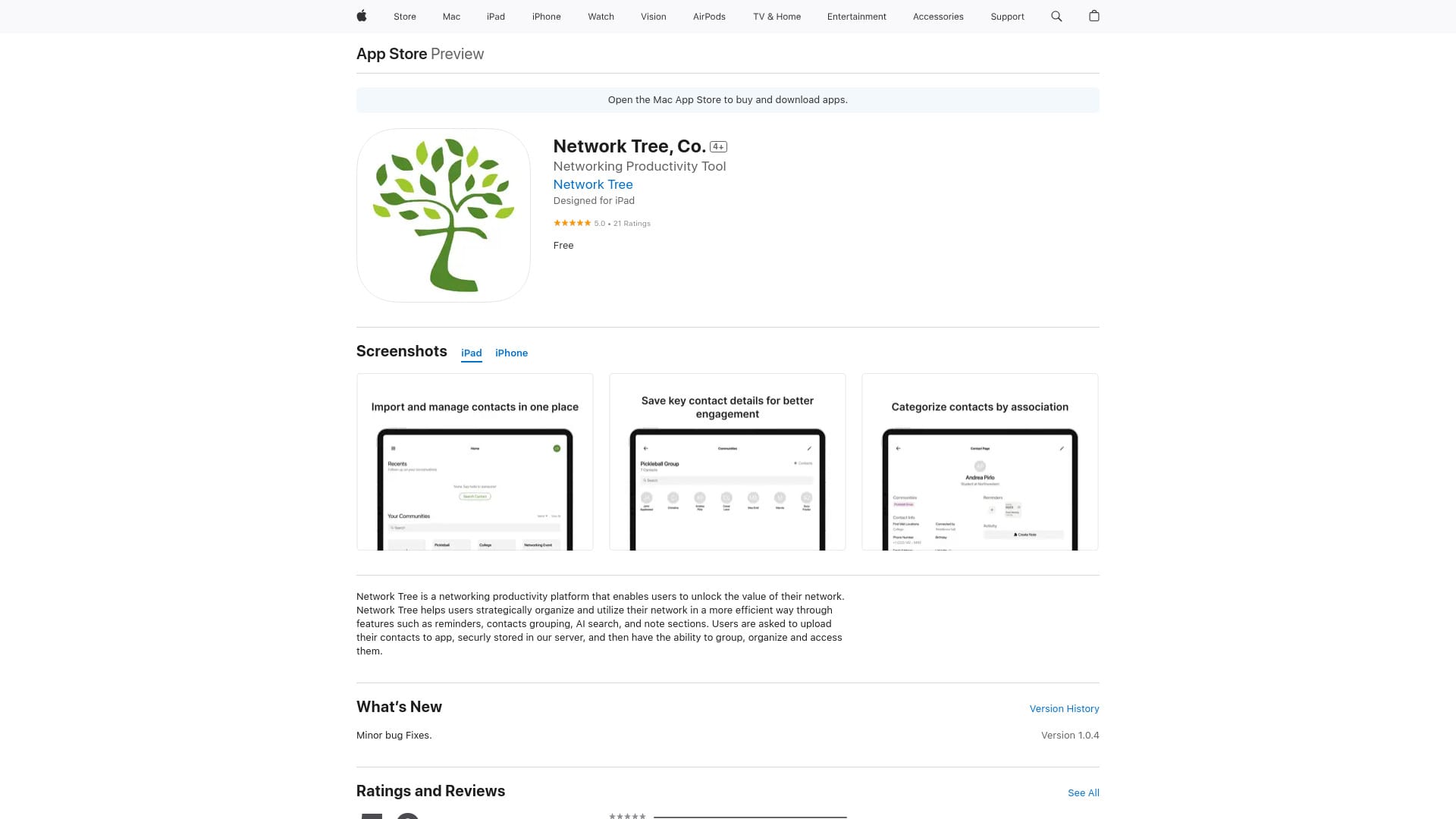 Network Tree logo