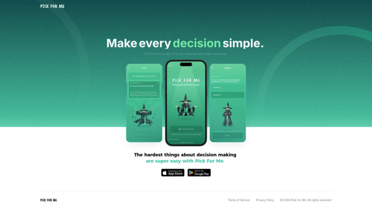 Top Pick For Me AI Tool Review