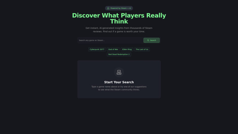 Advanced Steam Summarize AI Tool Review