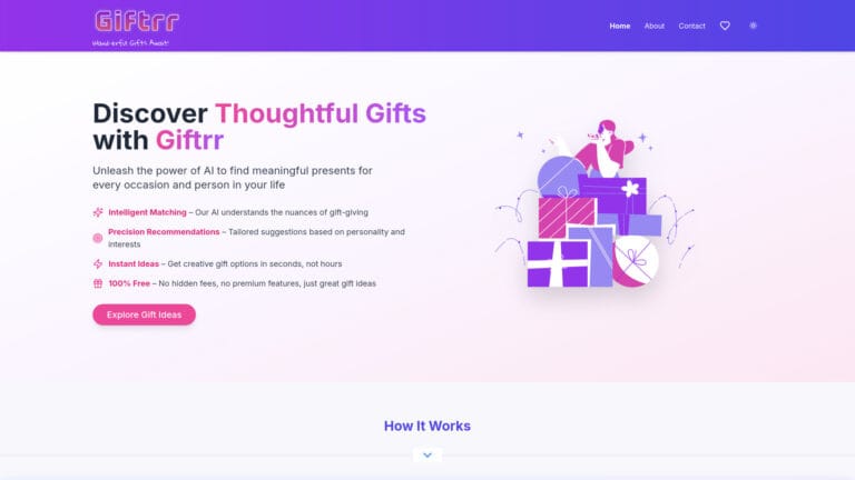 Smart Giftrr AI Tool Review