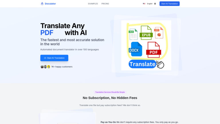 Powerful Doculator AI Tool Review
