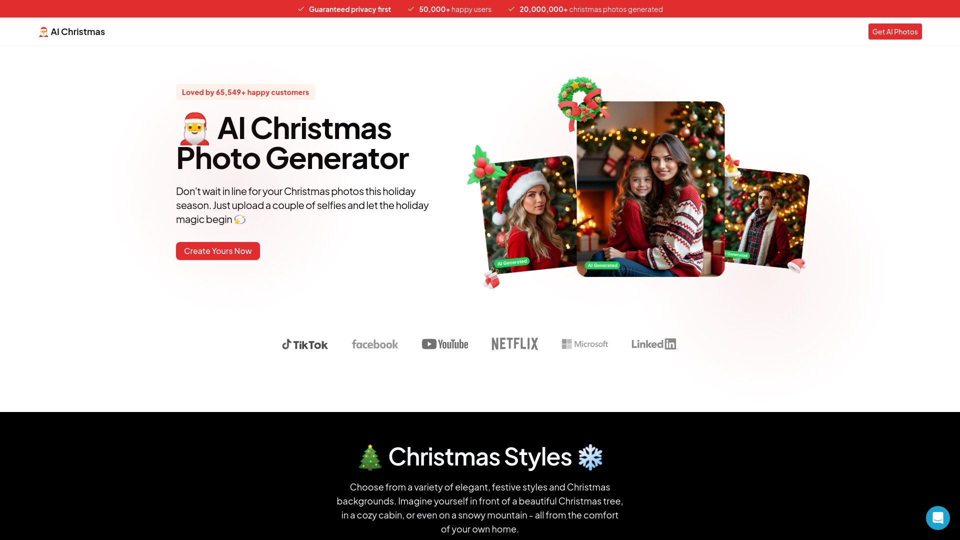 AI Christmas Photo Generator logo