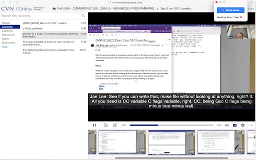 Columbia Recitation AI Notetaker (Chrome Extension) ai chrome extension logo