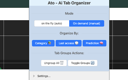 ATO ai chrome extension