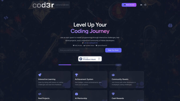 New Cod3r AI Tool Review