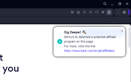 AfiHunt AI ai chrome extension logo