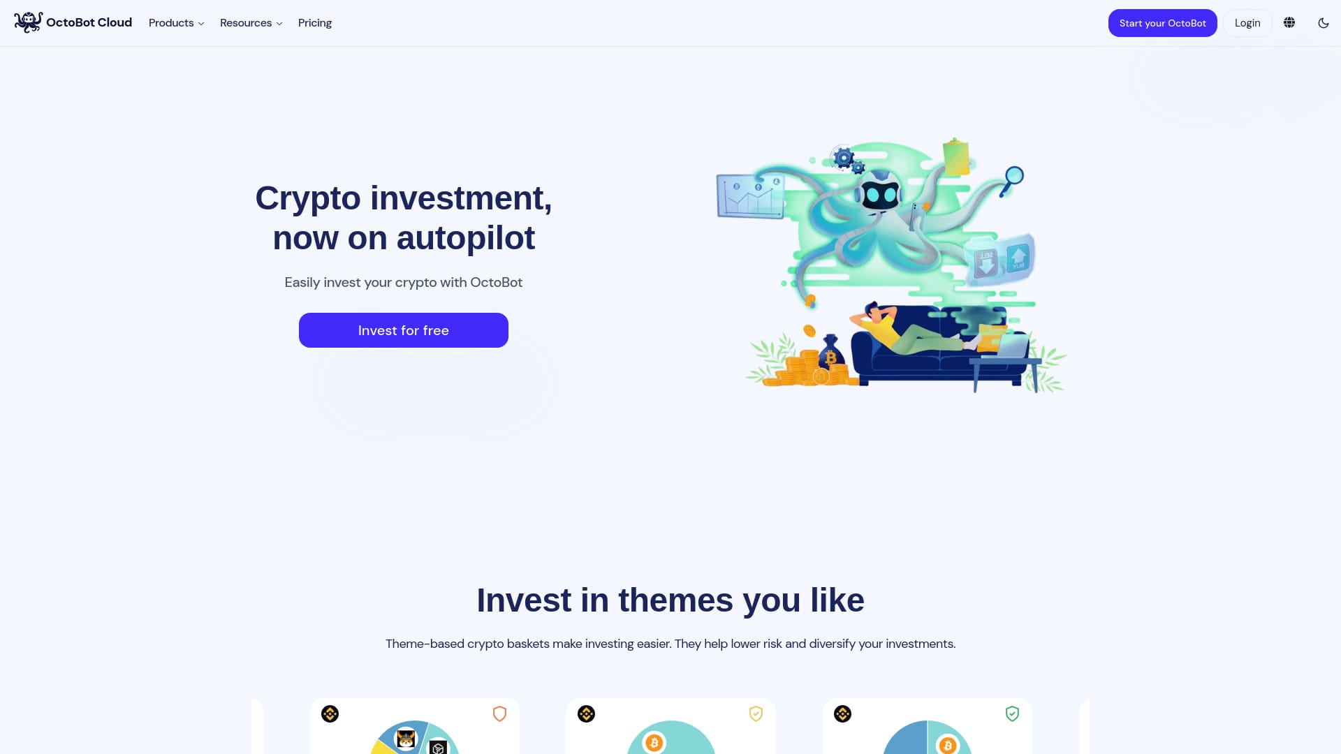 OctoBot Cloud logo