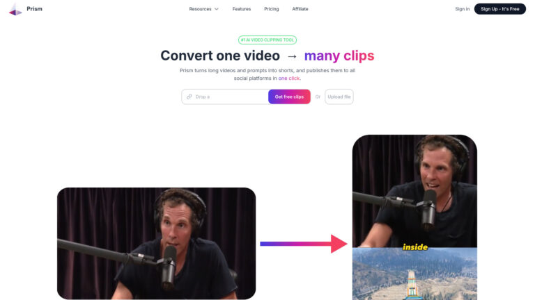 Innovative Prism Clips AI Tool Review
