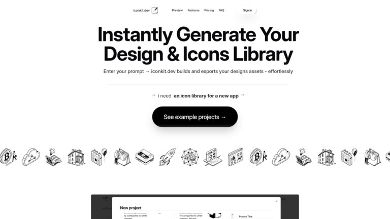 Trending Iconkit.dev AI Tool Review