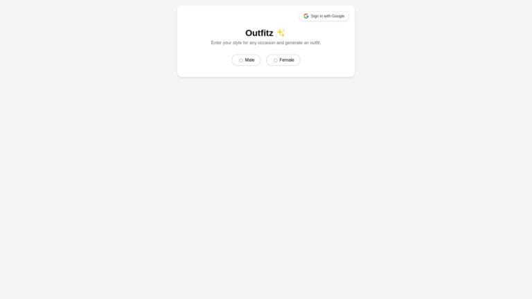 Popular Outfitz AI Tool Review