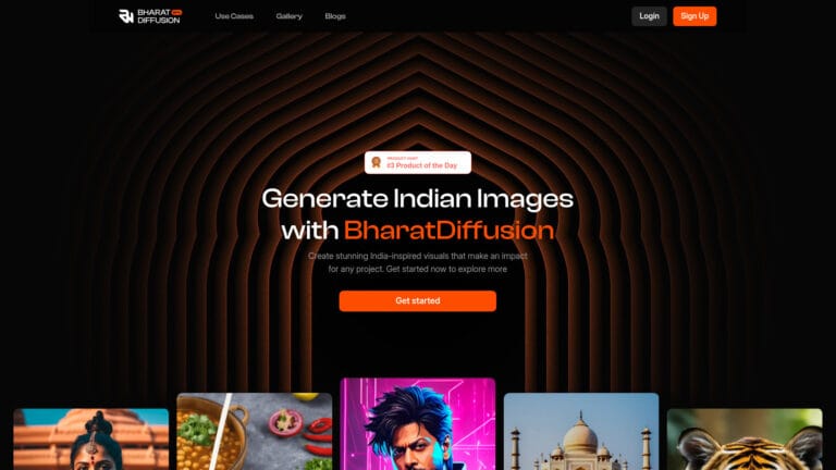 Popular Bharatdiffusion.ai AI Tool Review