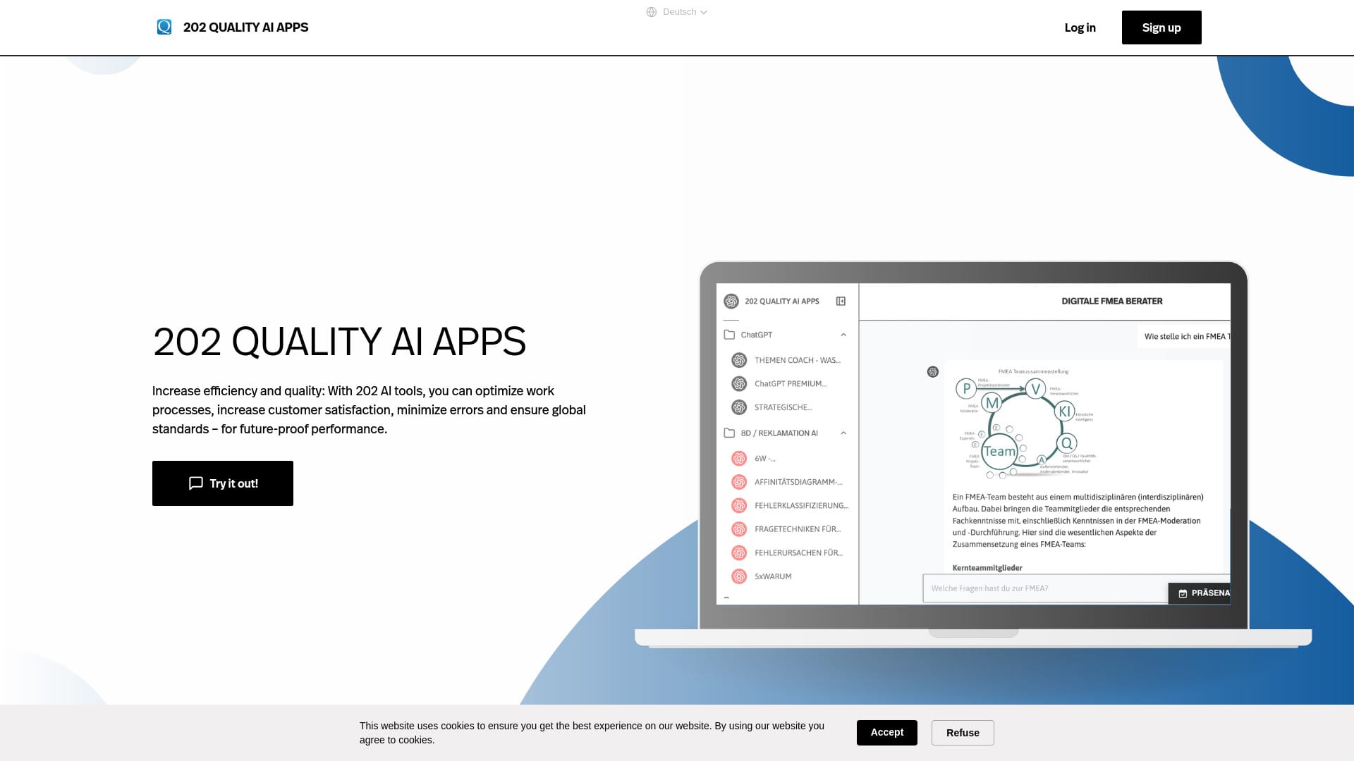202 QUALITY AI APPS logo