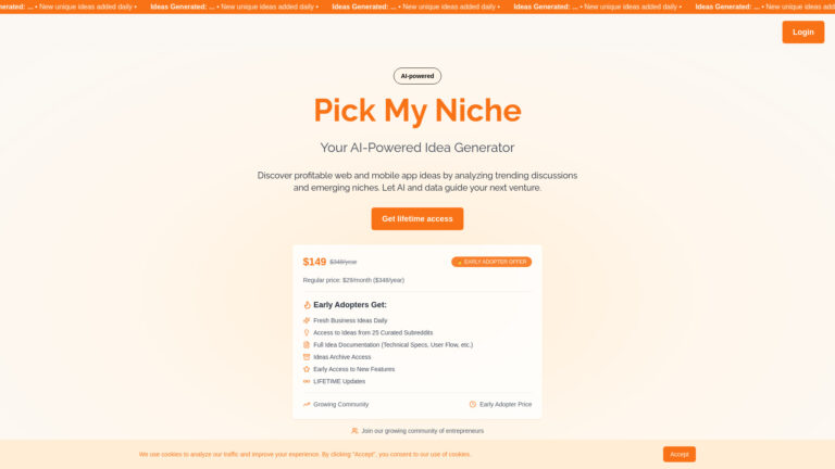 New Pick My Niche AI Tool Review